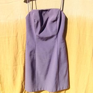 Vintage 90s purple form fitting nightclub dress